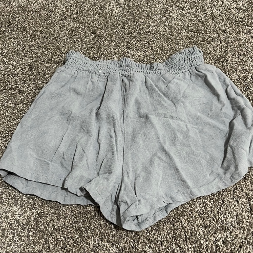 Light blue cloth shorts